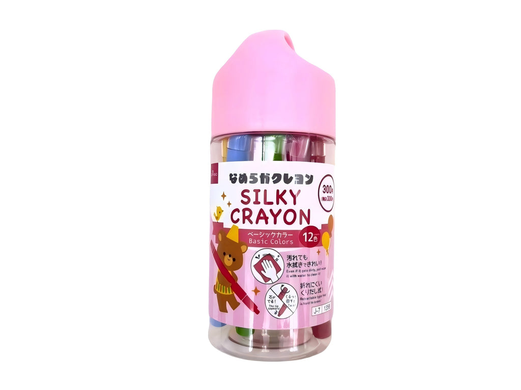 クレヨン（１２色、水溶性、基本色） ダイソー(DAISO)