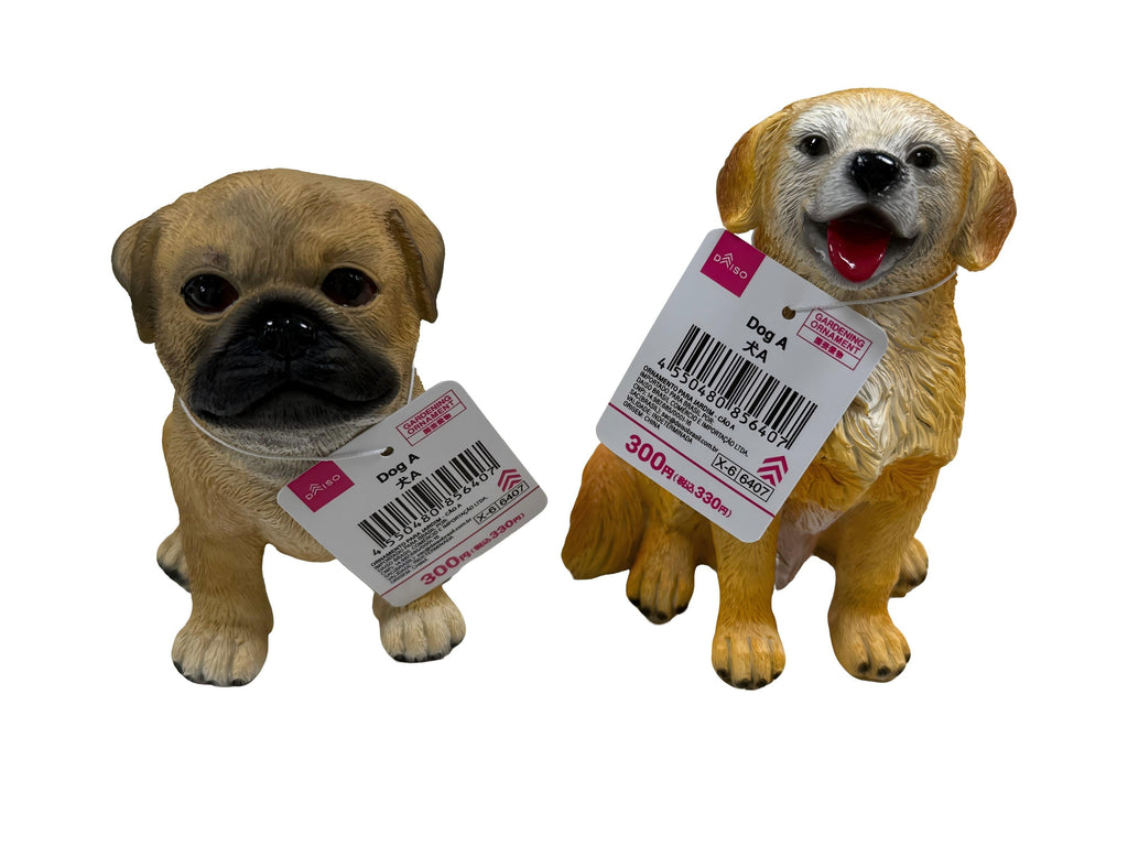園芸置物（犬Ａ） ダイソー(DAISO)