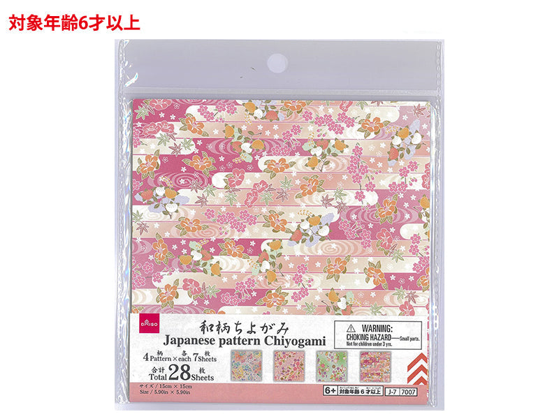 和柄ちよがみ（３、２８枚） ダイソー(DAISO)