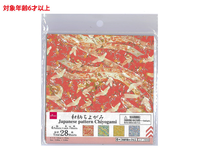 和柄ちよがみ（４、２８枚） ダイソー(DAISO)