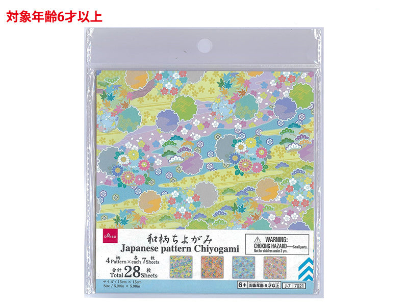 和柄ちよがみ（５、２８枚） ダイソー(DAISO)