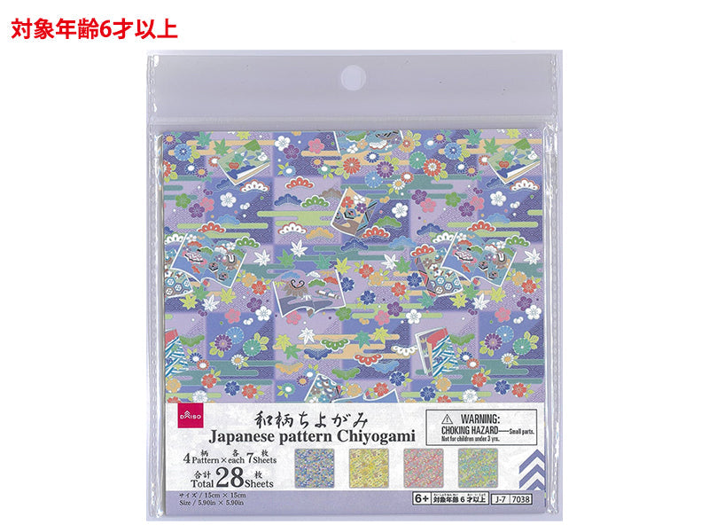 和柄ちよがみ（６、２８枚） ダイソー(DAISO)