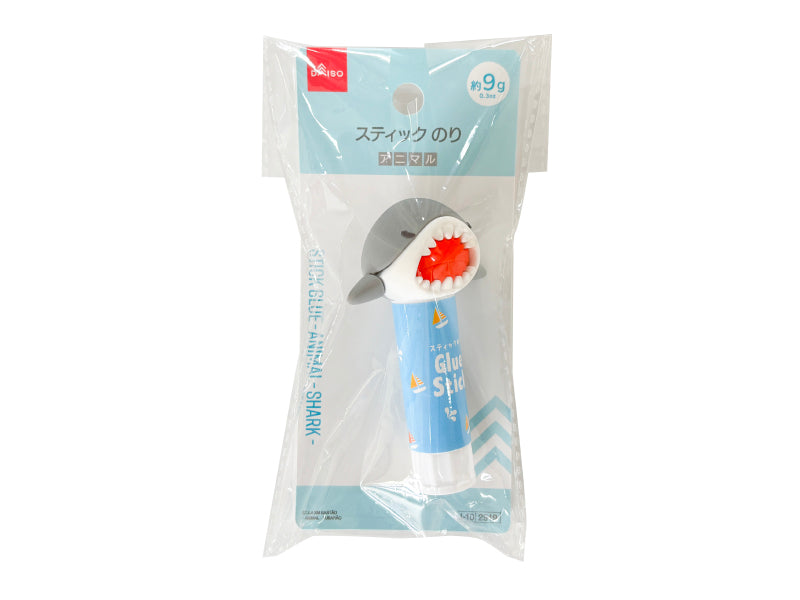 スティックのり（アニマル、サメ） ダイソー(DAISO)