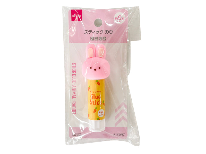 スティックのり（アニマル、うさぎ） ダイソー(DAISO)
