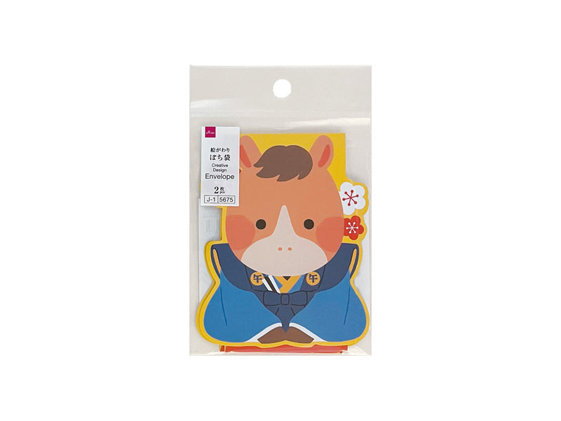 ぽち袋２６（ダイカット、１、ご挨拶） ダイソー(DAISO)