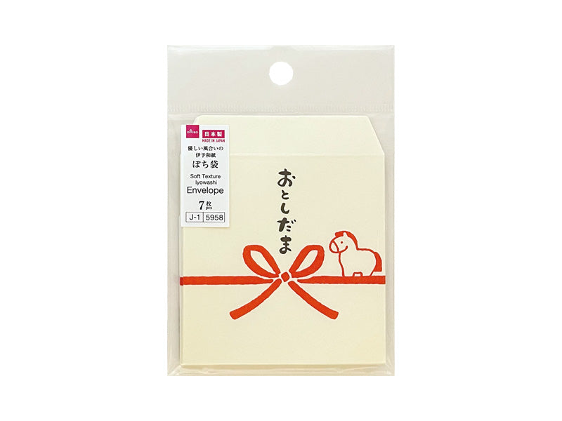 ぽち袋２６（二つ折り、３、うま結び） ダイソー(DAISO)