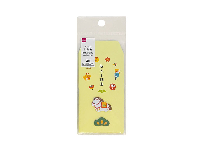 ぽち袋２６（一般型、１６、パーツ付、置き物） ダイソー(DAISO)