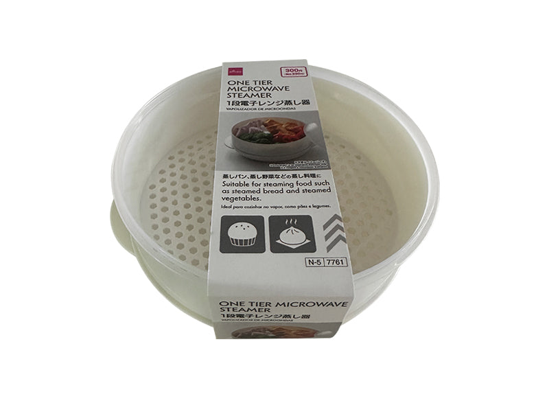 １段電子レンジ蒸し器 ダイソー(DAISO)