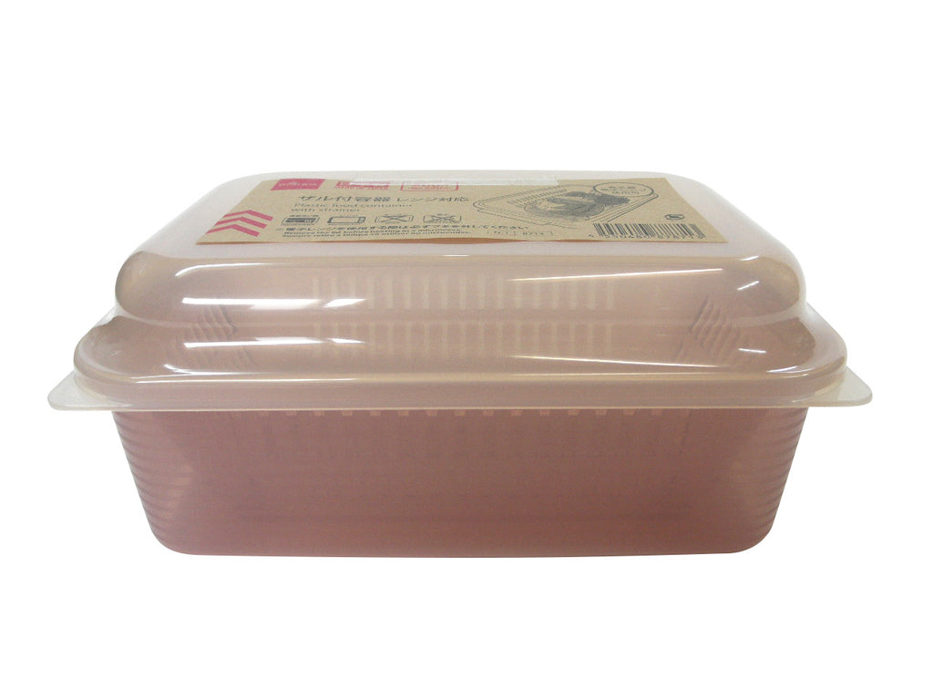 ザル付容器（レンジ対応） ダイソー(DAISO)