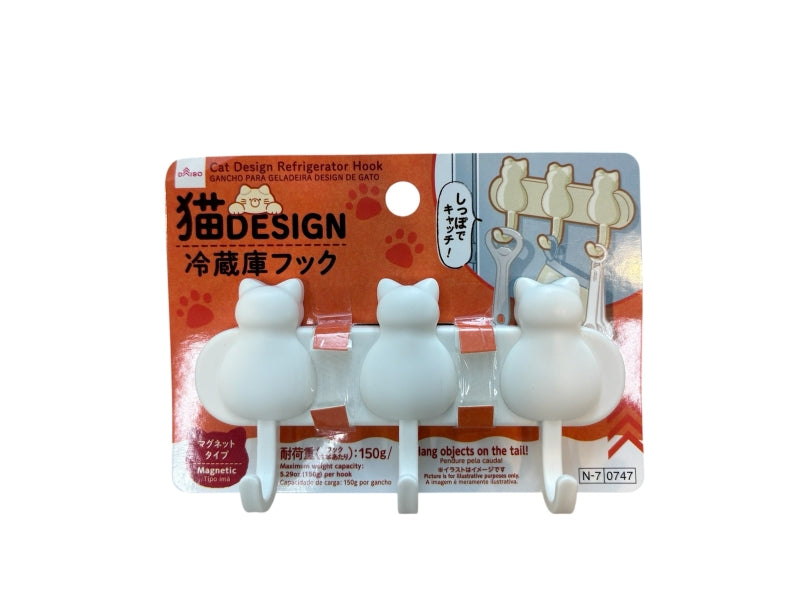 猫デザイン冷蔵庫フック ダイソー(DAISO)