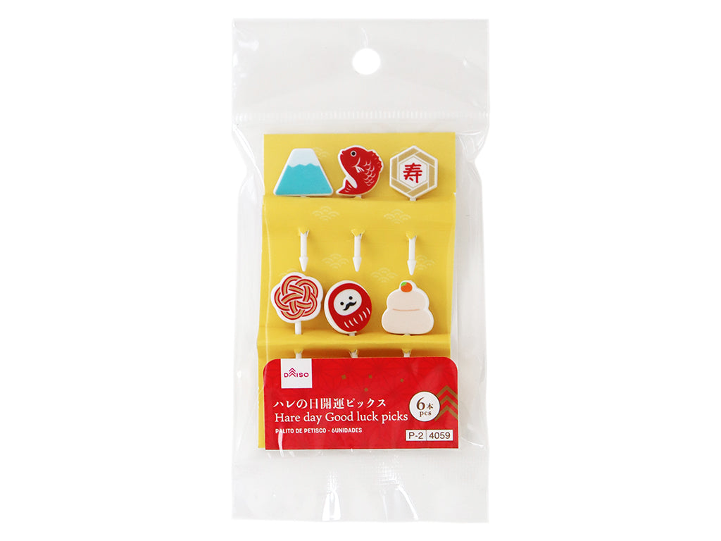 ハレの日開運ピックス（６本） ダイソー(DAISO)