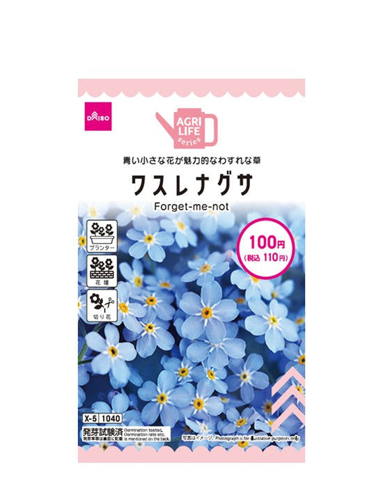 ワスレナグサ ダイソー(DAISO)