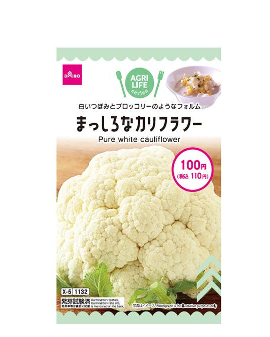 まっしろなカリフラワー ダイソー(DAISO)