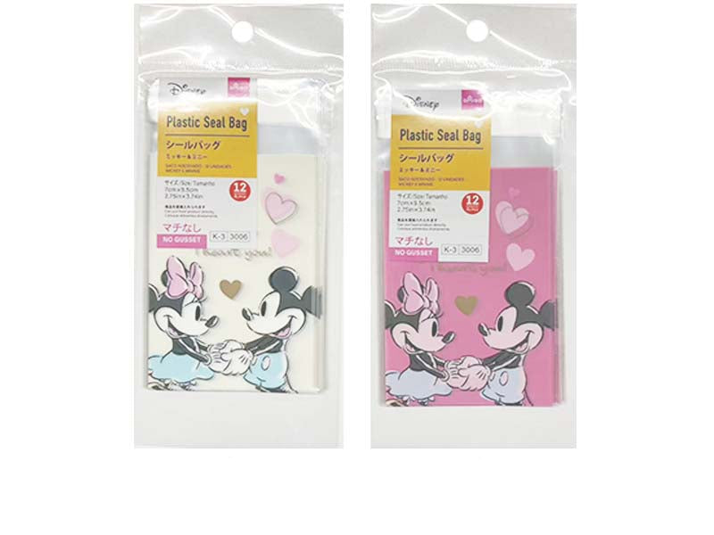 シールバッグ、１２枚（ミッキー＆ミニー） ダイソー(DAISO)
