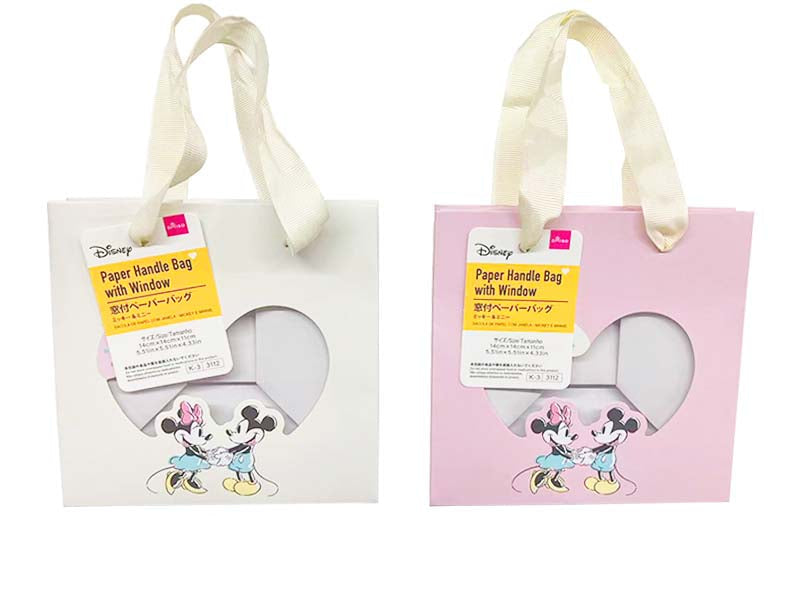窓付ペーパーバッグ（ミッキー＆ミニー） ダイソー(DAISO)