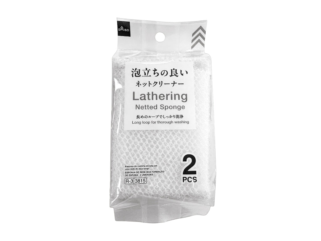 泡立ちの良いネットクリ―ナ―（２個） ダイソー(DAISO)