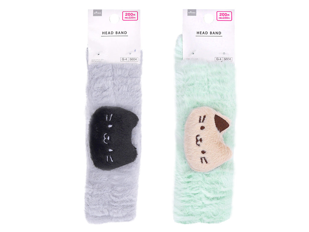 ふわふわヘアバンド（ネコ） ダイソー(DAISO)