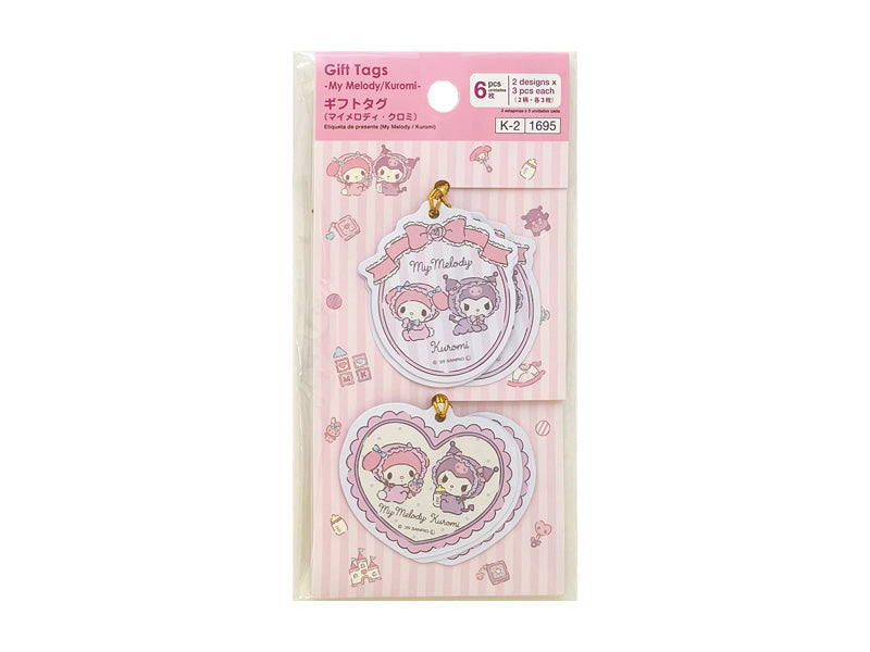 ギフトタグ（マイメロディ・クロミ） ダイソー(DAISO)