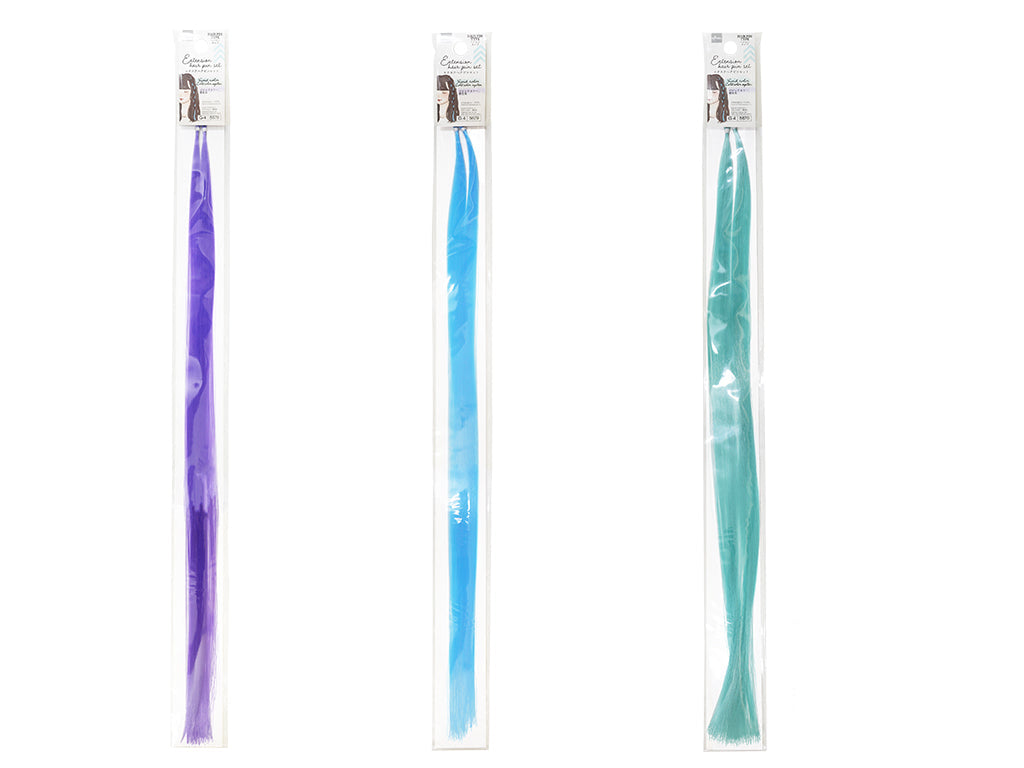 エクステヘアピンセット（ビビッドカラー、寒色系） ダイソー(DAISO)