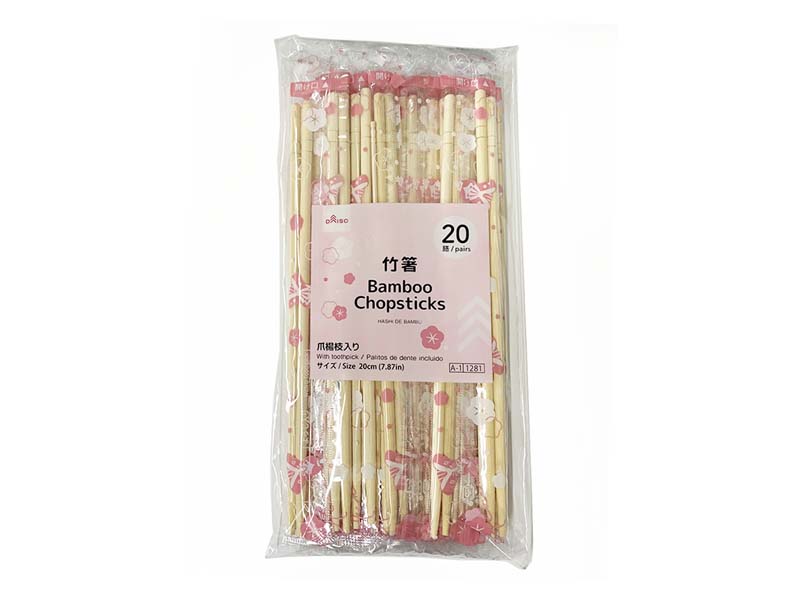 竹箸（桃の節句、２０膳） ダイソー(DAISO)