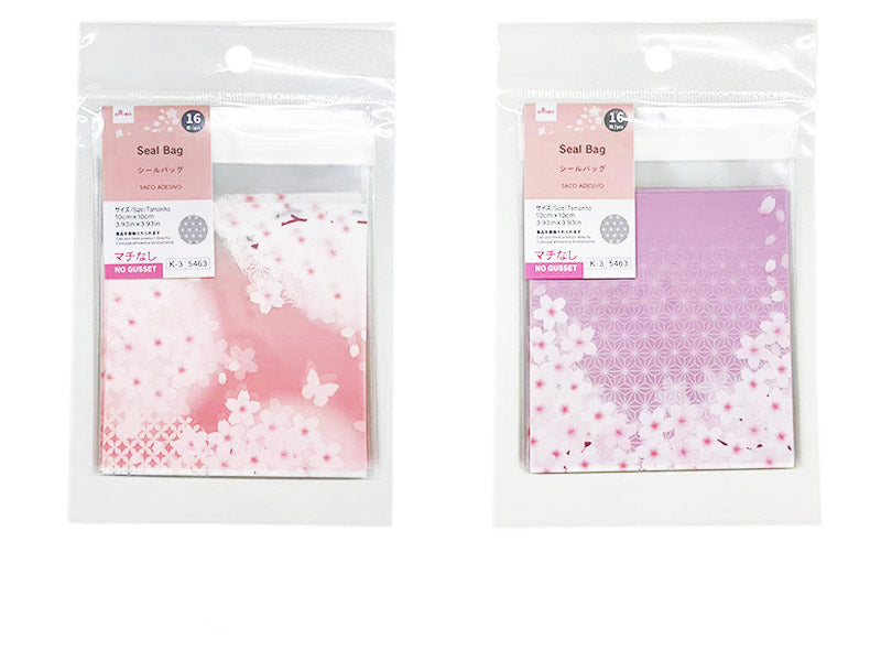 シールバッグ（和桜、１６枚） ダイソー(DAISO)