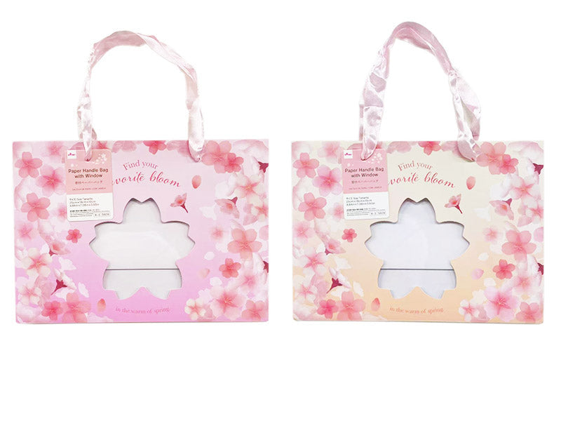 窓付ペーパーバッグ（さくら） ダイソー(DAISO)