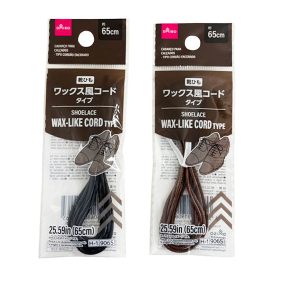 靴ひも（ワックス風コード） ダイソー(DAISO)