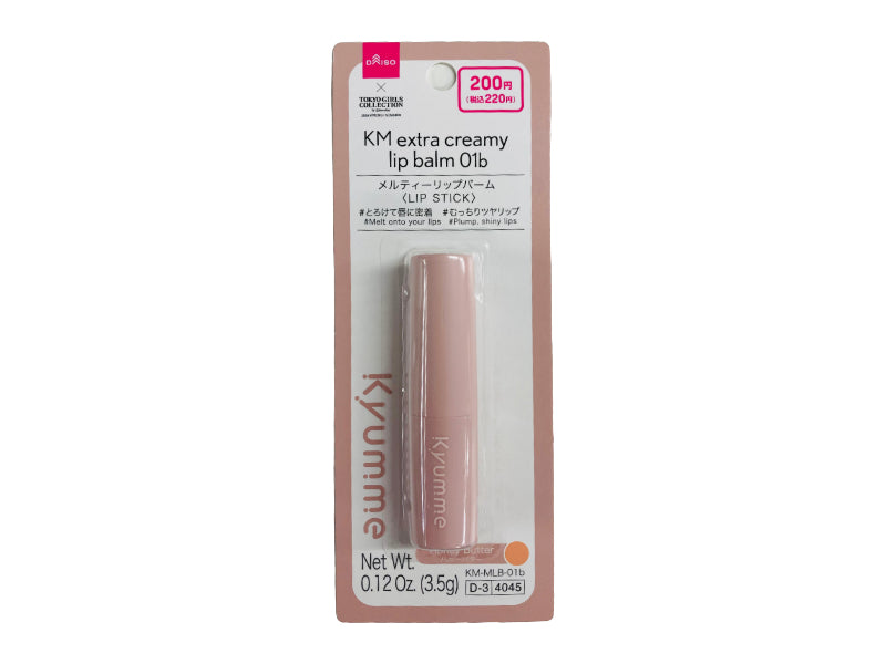ＫＭ メルティーリップバーム ０１ｂ ダイソー(DAISO)