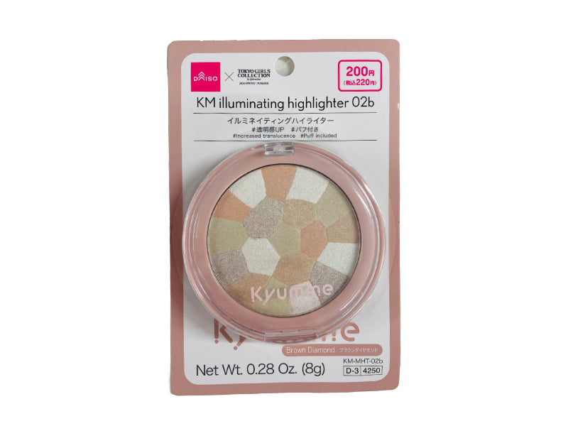 ＫＭ イルミネイティングハイライター ０２ｂ ダイソー(DAISO)