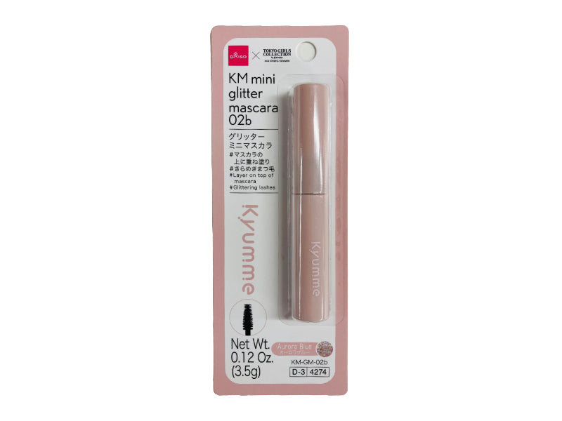 ＫＭ グリッターミニマスカラ ０２ｂ ダイソー(DAISO)