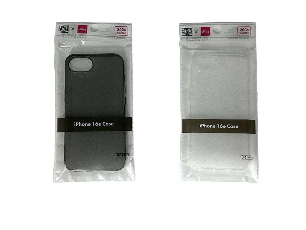 スマホケース（ラメ、アイフォーン１６ｅ） ダイソー(DAISO)
