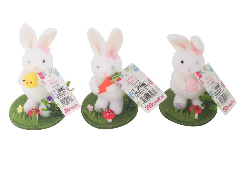 うさぎの置物 ダイソー(DAISO)