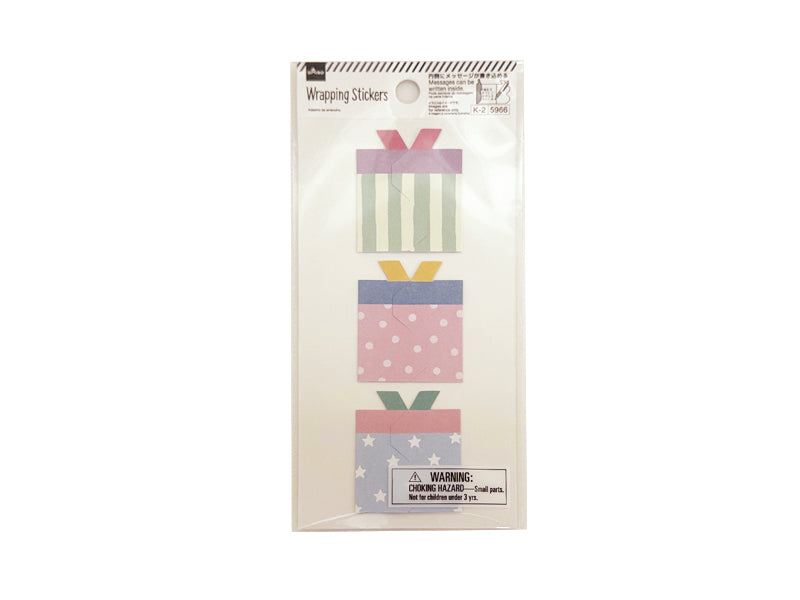 ラッピングシール（３２、メッセージ、パステル） ダイソー(DAISO)