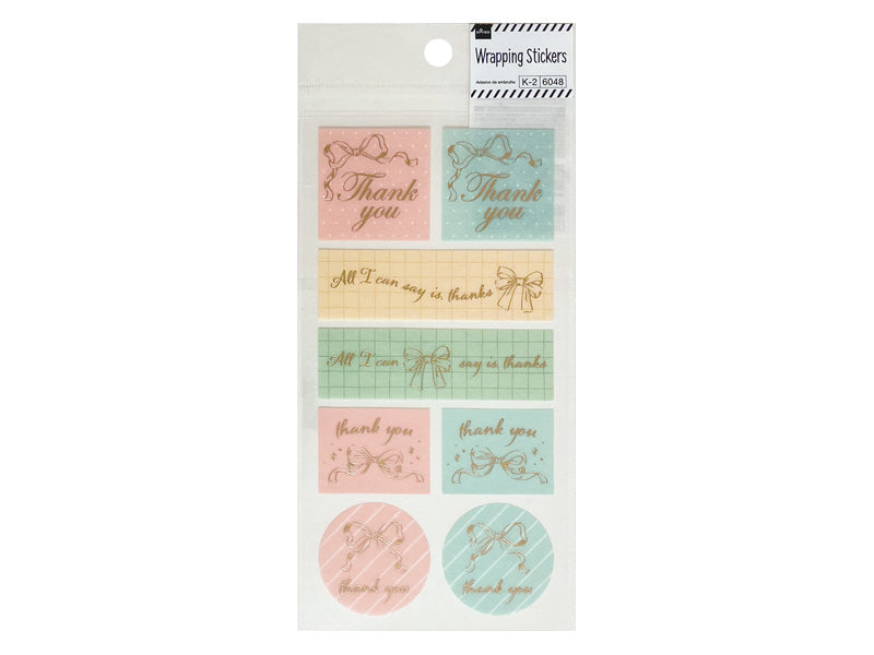 ラッピングシール（２６、ガーリー） ダイソー(DAISO)