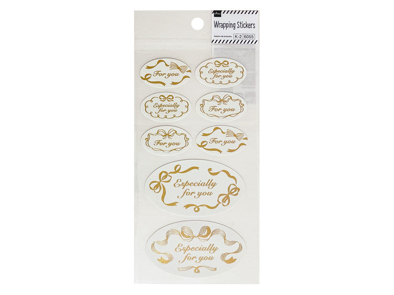 ラッピングシール（２７、箔押し） ダイソー(DAISO)