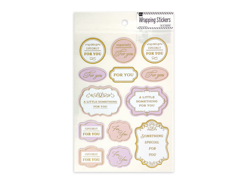 ラッピングシール（５、シックＡ） ダイソー(DAISO)