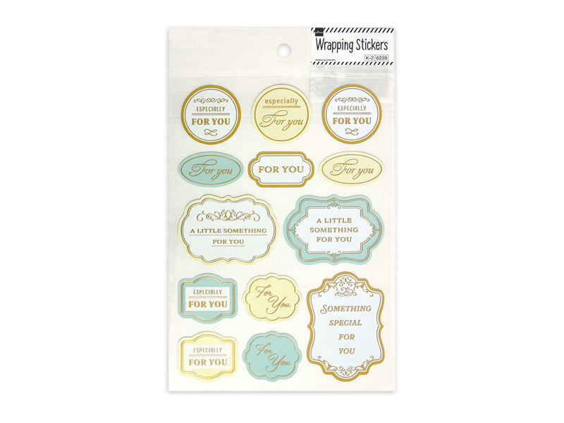 ラッピングシール（６、シックＢ） ダイソー(DAISO)