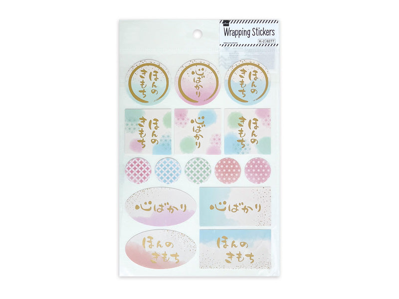 ラッピングシール（１０、和風） ダイソー(DAISO)