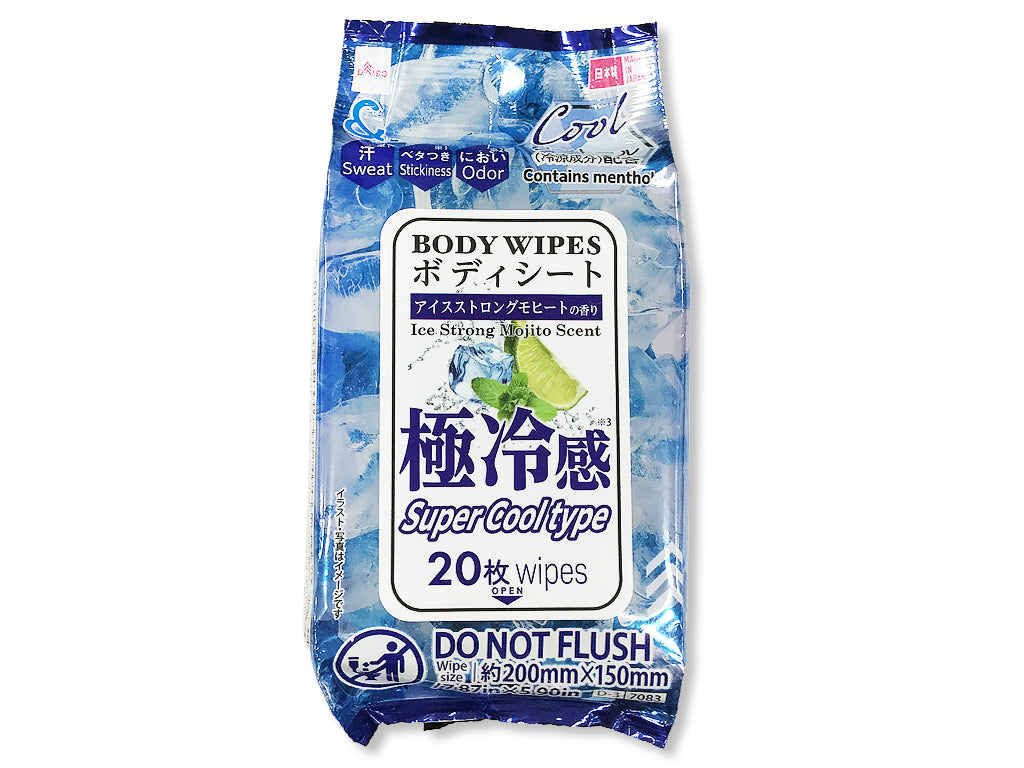 ＆．ボディシート（極冷感、２０枚） ダイソー(DAISO)