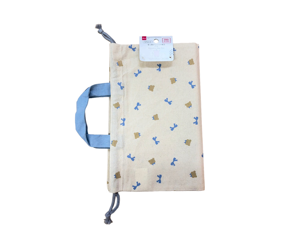引っ掛けられる巾着袋（くま） ダイソー(DAISO)
