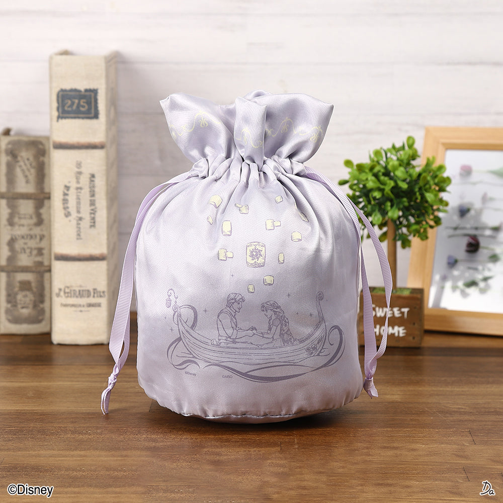 巾着バッグ、ＰＵ（塔の上のラプンツェル） ダイソー(DAISO)