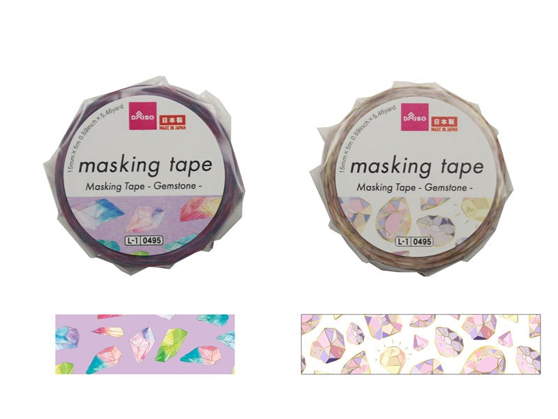 マスキングテープ（宝石） ダイソー(DAISO)