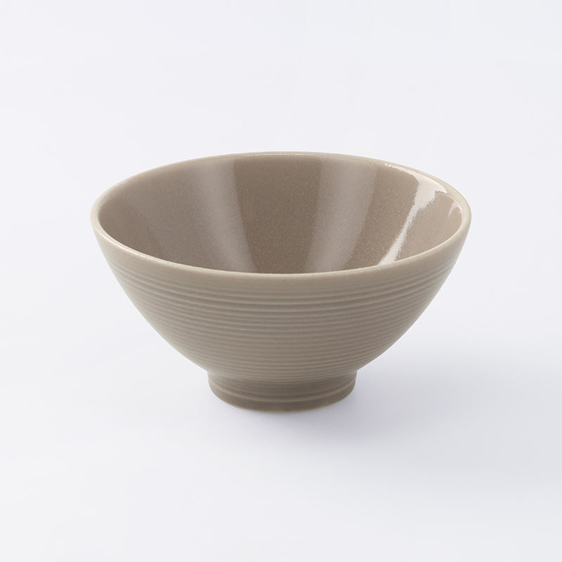 めし碗（Ｓｌｅｅｋ Ｄｉｓｈ、灰青） ダイソー(DAISO)