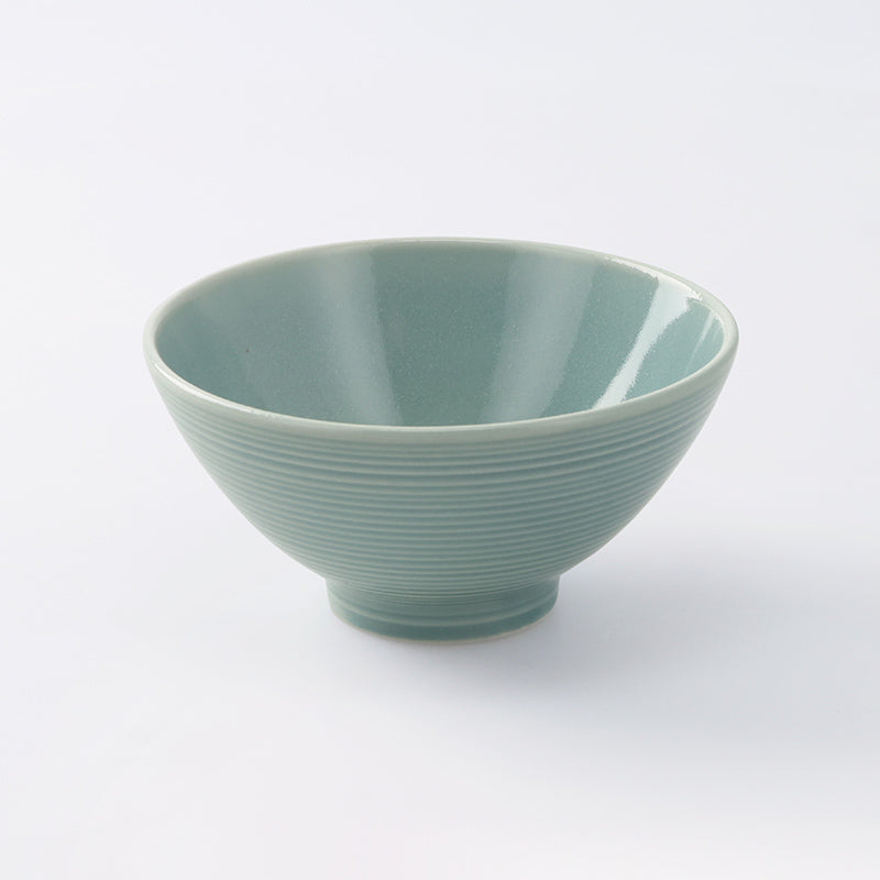 めし碗（Ｓｌｅｅｋ Ｄｉｓｈ、浅葱） ダイソー(DAISO)