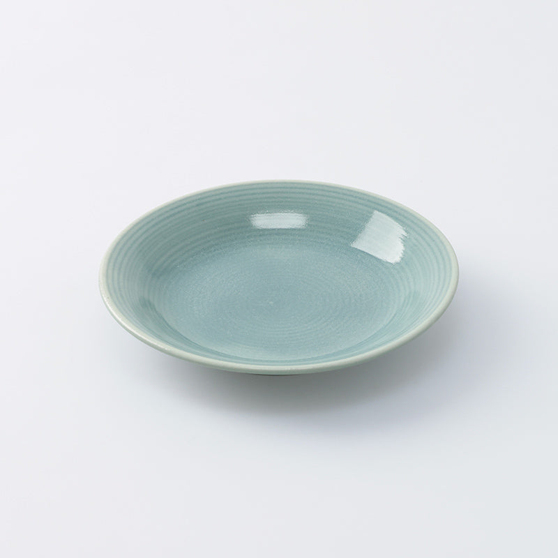 皿（Ｓｌｅｅｋ Ｄｉｓｈ、浅葱） ダイソー(DAISO)