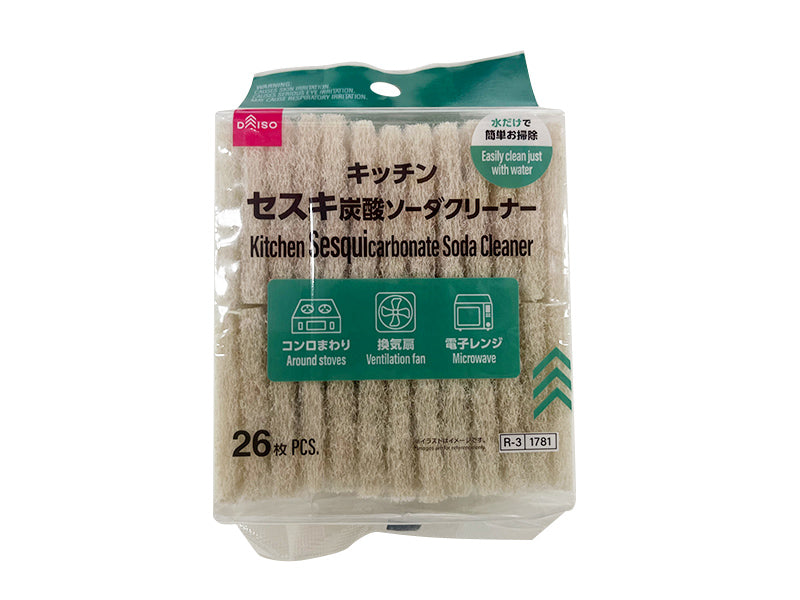 キッチンセスキ炭酸ソーダクリーナー（２６枚） ダイソー(DAISO)