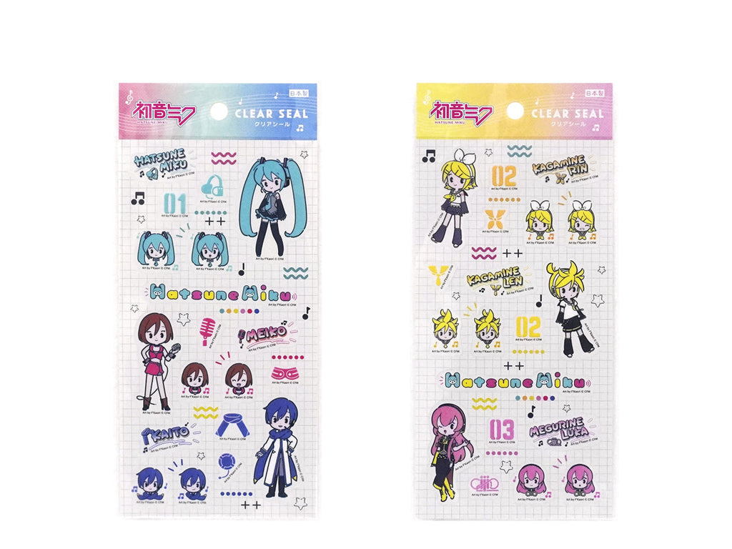 初音ミク クリアシール プチシリーズ ダイソー(DAISO)