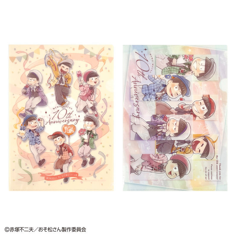 おそ松さん Ａ４ クリアホルダー メモ松 ダイソー(DAISO)