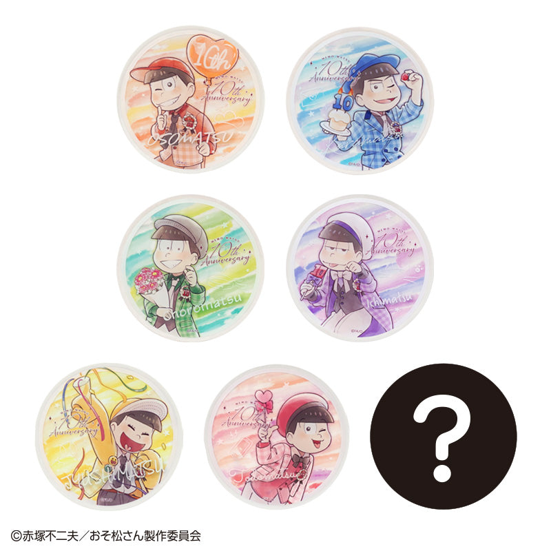 おそ松さん アクリルコースター メモ松 ダイソー(DAISO)
