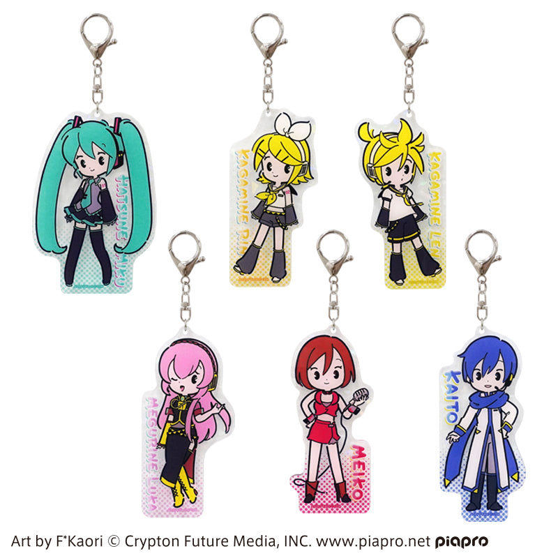 初音ミク ビッグアクリルキーホルダー プチシリーズ ダイソー(DAISO)
